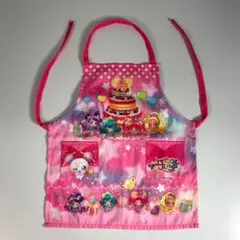 子供服 110㎝ エプロン トゥインクルプリキュア ピンク F1A410