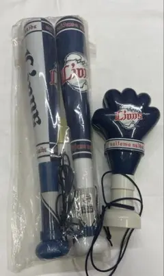中日ライオンズ野球応援　ツインスティックバット