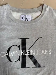 CALVIN KLEIN JEANS グレー トレーナー L