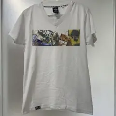 MCD メンズ半袖白Tシャツ