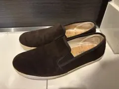 UNITED ARROWS スエード ダークブラウン　スリッポン