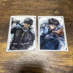 銀魂 土方十四郎 志村新八 ランダムクリアカードセット