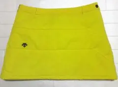 再値下げ デサント 中綿スカート O (LL)イエロー