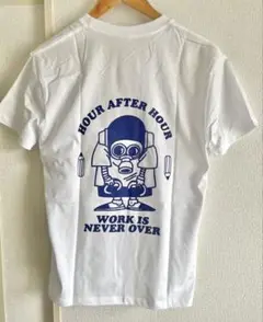 ラスト1★鳥山明 Tシャツ 自画像 L白 半袖 L ドラゴンボール 似顔絵