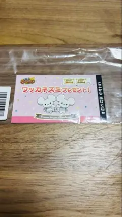 ワッカネズミカード新品非売品 ポケセンバースデーブーケカードポケモン ピカチュウ