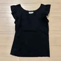 アニエスベーパリス ノースリーブ ブラック トップス