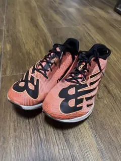 New Balance SD-X スパイク27.5cm D オレンジ/ブラック ニューバランス SD-X 27.5（New Balance SD-X スパイク27.5cm D
