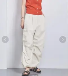 ほぼ未使用品　UNITED ARROWS フロントジップ カーゴパンツ