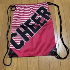 CHEERデザイン　ナイロンナップサック