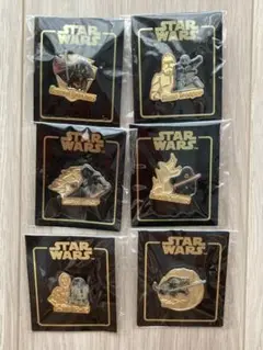 スター・ウォーズ キャラクターピンバッジセット