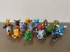 デジモン 指人形フィギュア 16体セット