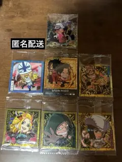 ワンピース 大海賊シールウエハース エース＆ロジャー、レベッカ＆キュロス　おまけ