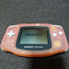 ゲームボーイアドバンス　スケルトンピンク