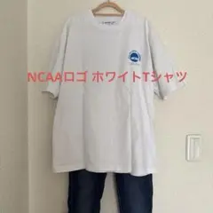 クリーニング済み NCAA ホワイトTシャツ Mサイズ