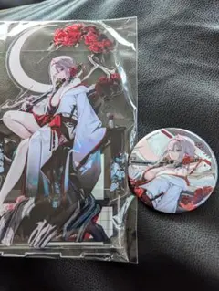 勝利の女神　NIKKE　ラッキー缶バッチBOX　紅蓮　BIGアクリルスタンド