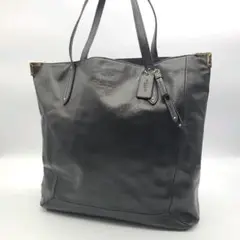 希少!COACH コーチ オールレザー トートバッグ ブラック 黒