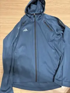 【状態良】アディダス　ランニングジャケット　Ｌサイズ