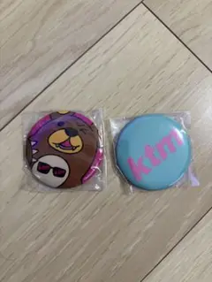 ケツメイシライブ　缶バッジ2個セット