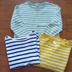 UNIQLO & DAILY LINE 長袖Tシャツ 3枚セット 130