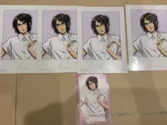 現地限定　進撃の巨人 ホワイトコーデ　ブロマイド ハンジ セット カード