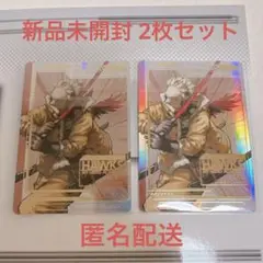 ヒロアカ 原画展 グッズ付きチケット特典 コレクションカード ホークス