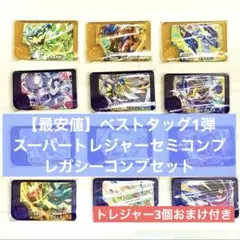 ポケモンフレンダ ベストタッグ1弾 セミコンプ、レガシーコンプセット