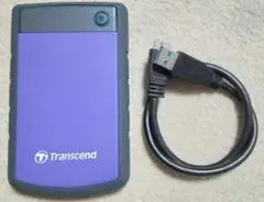 Transcend ポータブルSSD 1TB StoreJet 25H3P 外付
