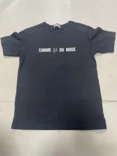 COMME CA DU MODE ネイビー Tシャツ 150A