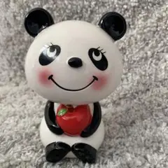 内藤ルネ　パンダ 貯金箱 大小 2個セット Amazon.co.jp: 内藤ルネ パンダ 貯金箱 置物 フィギュリン 人形