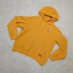 【ディッキーズ】パーカー　フーディ　プルオーバー　イエロー　L
