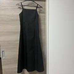 ブラックキャミワンピース