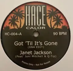 新品未使用 7" Janet Jackson & Black Eyed Peas
