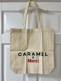 8月末まで‼︎《新品》CARAMEL × Merci トートバッグ