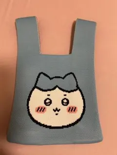 ライトオン　ハチワレ　ニットバッグ※おまけ付き