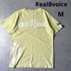 RealBvoice リアルビーボイス　プリントtシャツ　BIGロゴ　Mサイズ