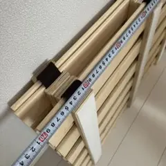 木製スノコ　２枚　70cm x 200cmほど（46cm×4枚）