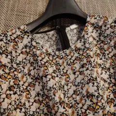 ベイジ　BEIGE 七分袖　ワンピース