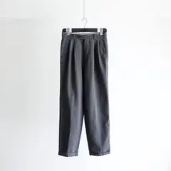 【ギリシャ製】OLD HUGO BOSS ウールギャバジン　2タックトラウザーズ