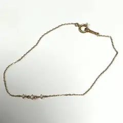 ete エテ ブレスレット 18K ダイヤモンド 3連