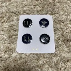 Dior ロゴ入りカフリンクス 4個セット