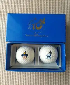 ディズニーシー　10周年記念　ゴルフボール　２個セット