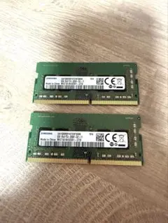 Samsung DDR4 8GB メモリ 2枚セット