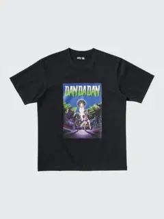 ユニクロ　ダンダダン　DAN DA DAN ブラック Tシャツ　Lサイズ 新品