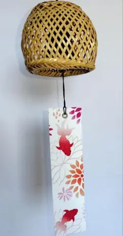 竹籠入り鋳鉄風りん