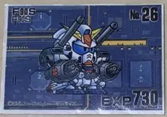 【現品限り】SDガンダム　ガン消しおまけカード　F90S ガンダム　No.26 現品限り】SDガンダムガン消しおまけカードF90S ガンダムNo.26