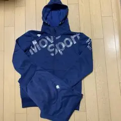 MOVスポーツ ジャージ上下セット ネイビー