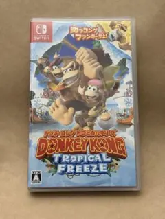 【美品】ドンキーコング　トロピカルフリーズ【NINTENDO SWITCH】