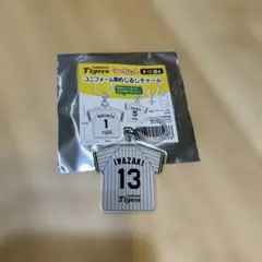 阪神タイガース　シークレット ユニフォーム型めじるしチャーム　岩崎　13