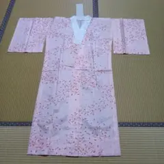 ピンクの長襦袢　薄い生地