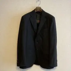 【未使用級！！】 DORMEUIL ドーメル生地 セットアップ ウール100% DORMEUIL ドーメル スーツ セットアップ ウール ストライプ 2B